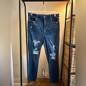 American Eagle distressed jeans